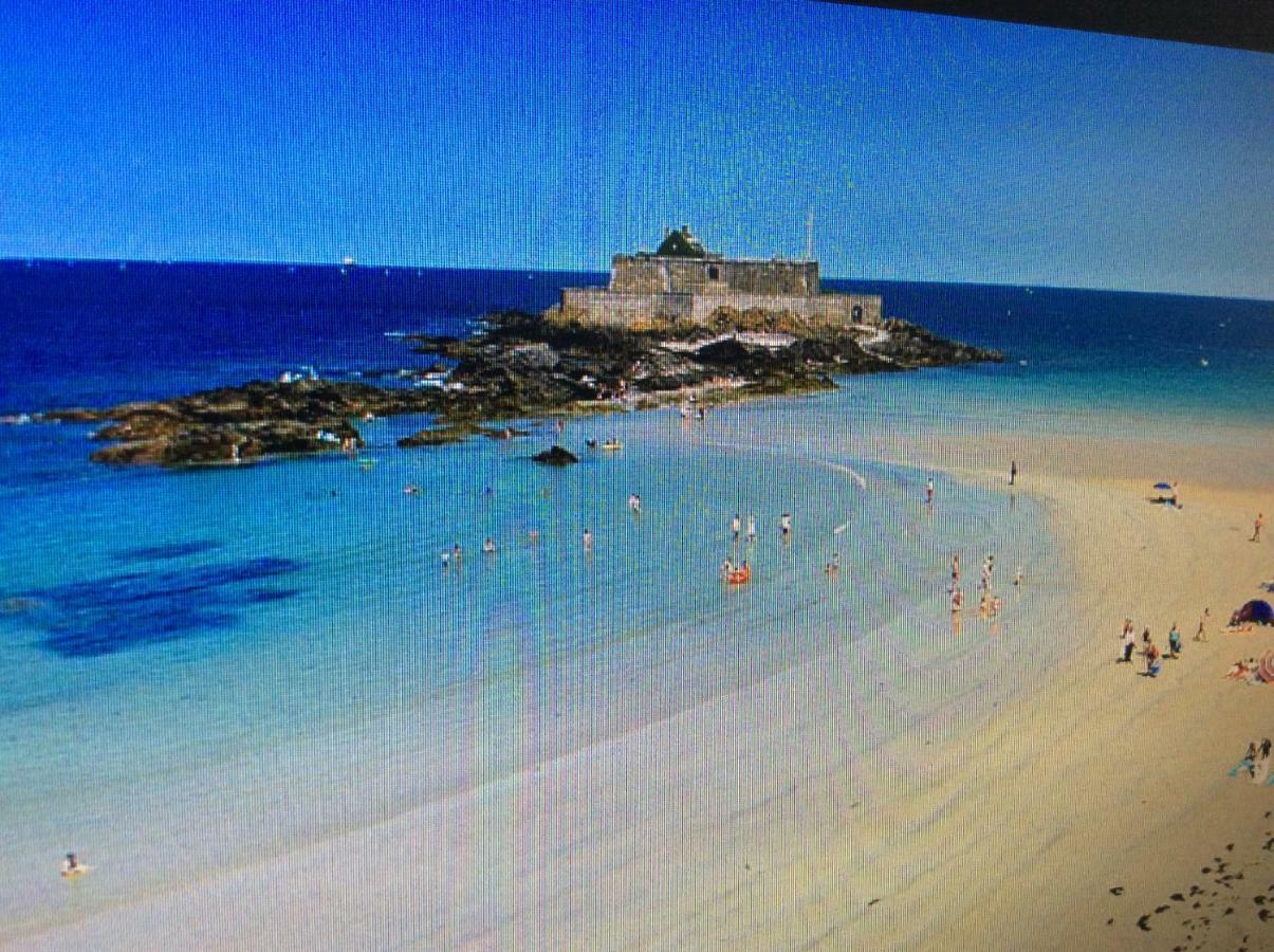 Le Sablon 50M Plage 2 Pers Possible 4 Saint-Malo Exterior foto